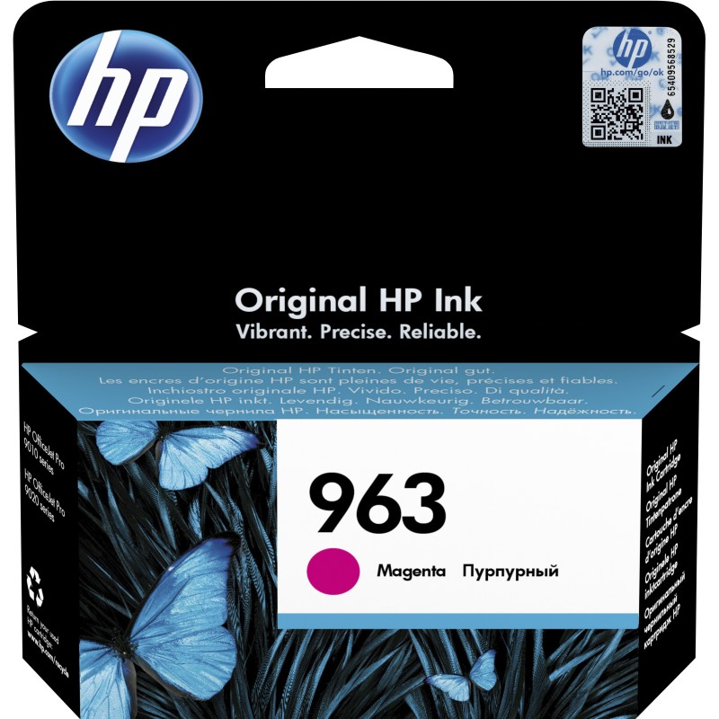 Image of HP Cartuccia di inchiostro magenta originale 963