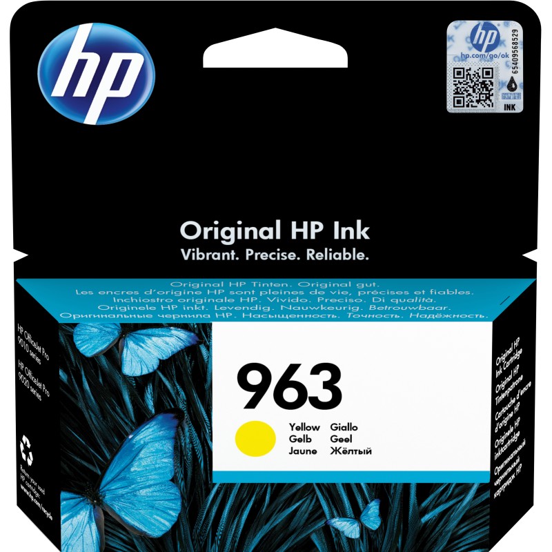 Image of HP Cartuccia di inchiostro giallo originale 963