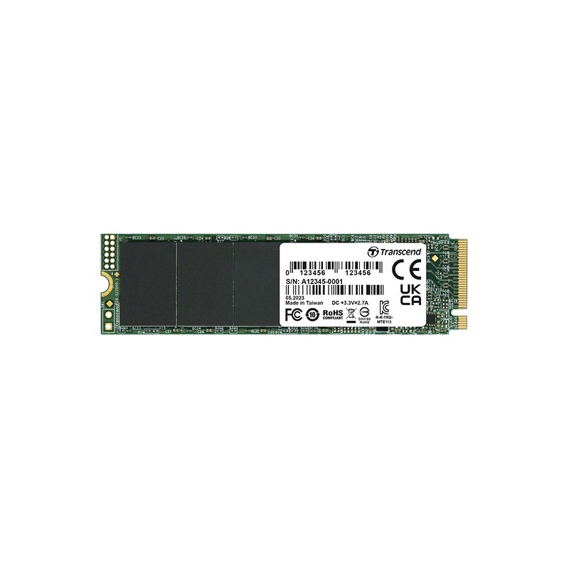 Image of Transcend 115S M.2 500 GB PCI Express 3.0 3D NAND NVMe