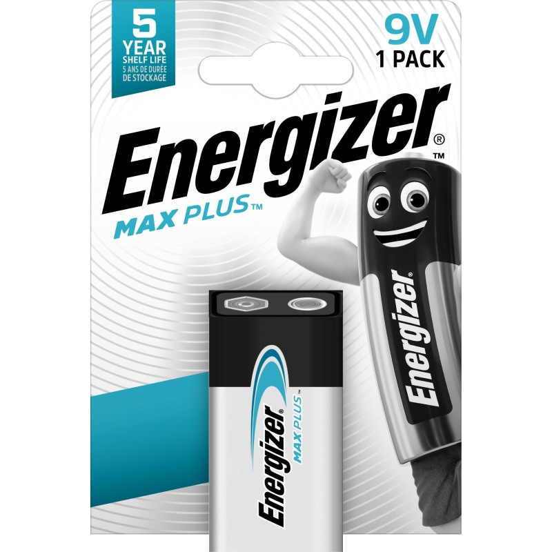Image of Energizer Max Plus Batteria monouso 9V