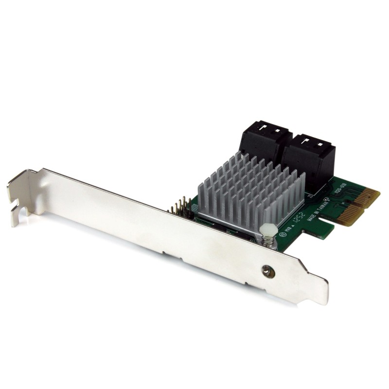 Image of StarTech.com Scheda controller RAID PCI Express 2.0 SATA III 6 Gbps a 4 porte con tiering SSD HyperDuo