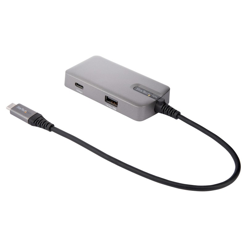 Image of StarTech.com Adattatore Multiporta USB C - Mini Docking Station Type-C a HDMI 2.0 4K 60Hz