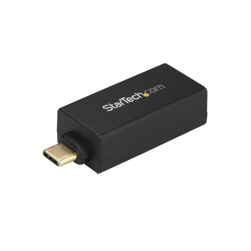 Image of StarTech.com Adattatore Ethernet USB C - di rete NIC 3.0/USB 3.1 Tipo a RJ45 USB-C RJ45/LAN 1GbE Compatible TB3/Windows/