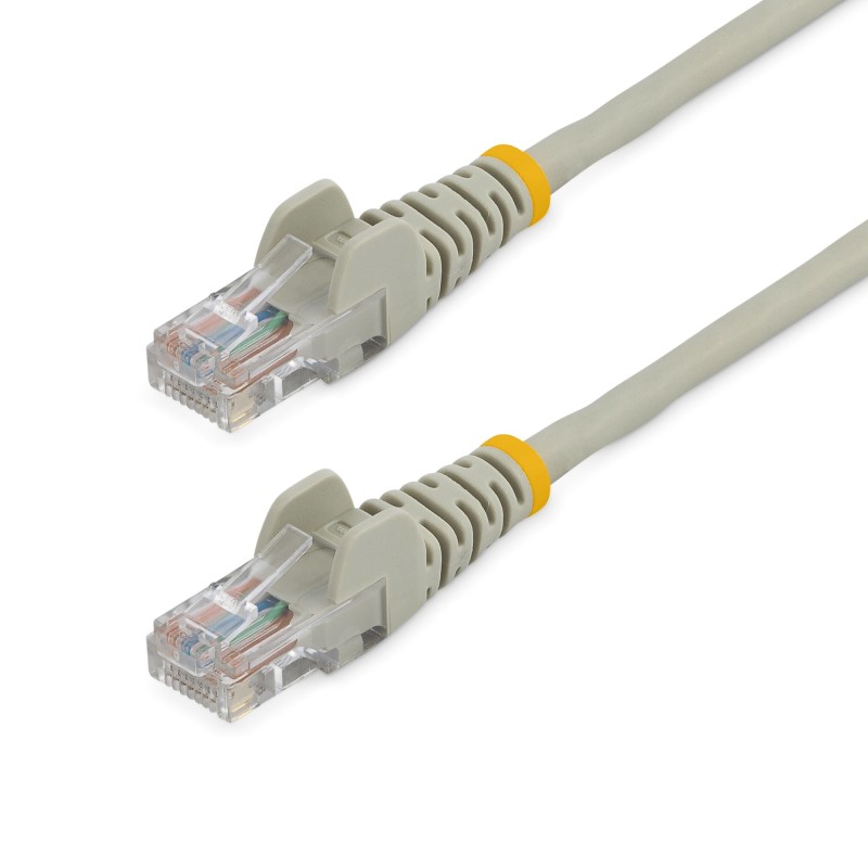 Image of StarTech.com Cavo di rete CAT 5e - Patch Ethernet RJ45 UTP Grigio da 3m antigroviglio