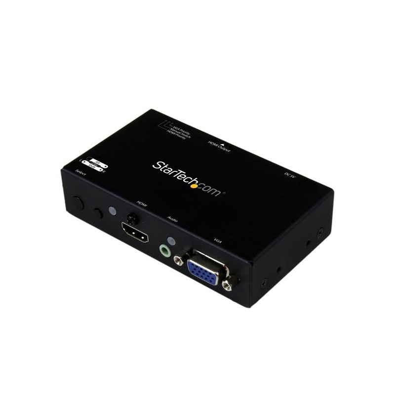 Image of StarTech.com Switch Commutatore 2x1 HDMI + VGA a - Convertitore / con commutazione prioritaria 1080p