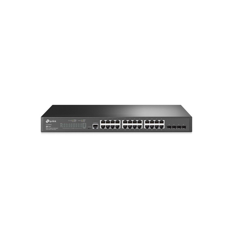 TP-Link JetStream TL-SG3428 switch di rete Gestito L2/L3 Gigabit Ethernet (10/100/1000) 1U Nero