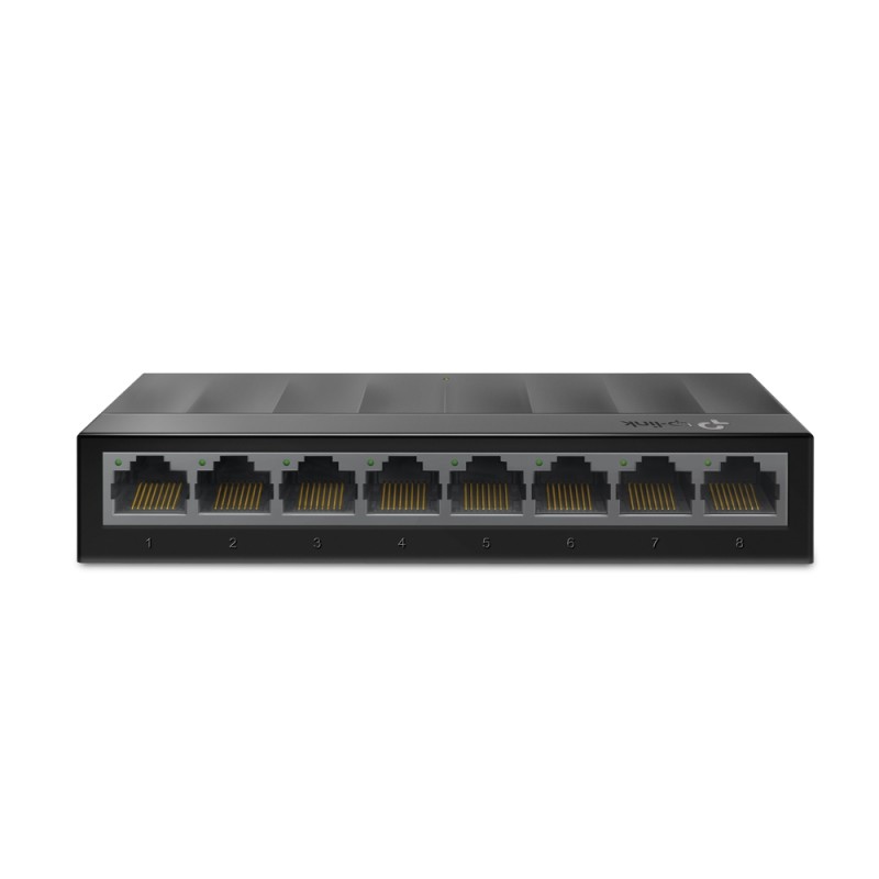 TP-Link LS1008G switch di rete Non gestito Gigabit Ethernet (10/100/1000) Nero
