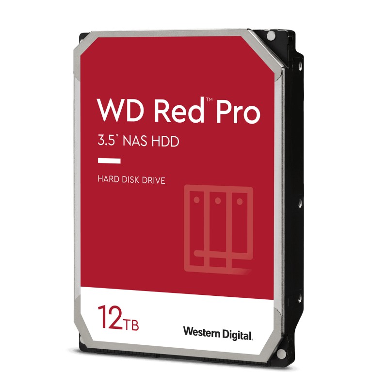 Image of Western Digital WD Red Pro 3.5" 12 TB Serial ATA III