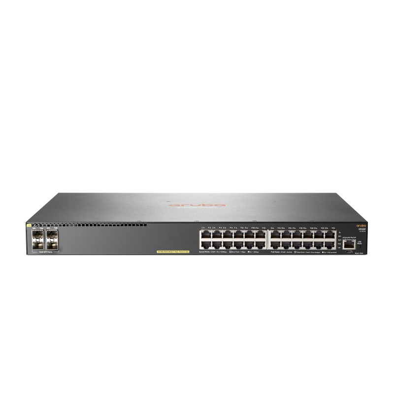 Image of Aruba 2930F 24G PoE+ 4SFP Gestito L3 Gigabit Ethernet (10/100/1000) Supporto Power over (PoE) 1U Grigio