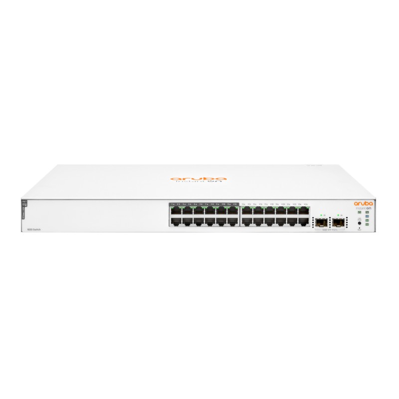 Aruba Instant On 1830 24G 12p Class4 PoE 2SFP 195W Gestito L2 Gigabit Ethernet (10/100/1000) Supporto Power over (PoE) 1U