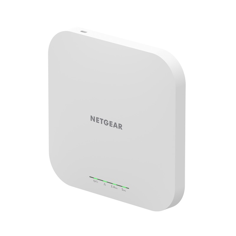 Image of NETGEAR Insight Cloud Managed WiFi 6 AX1800 Dual Band Access Point (WAX610) 1800 Mbit/s Bianco Supporto Power over Ethernet