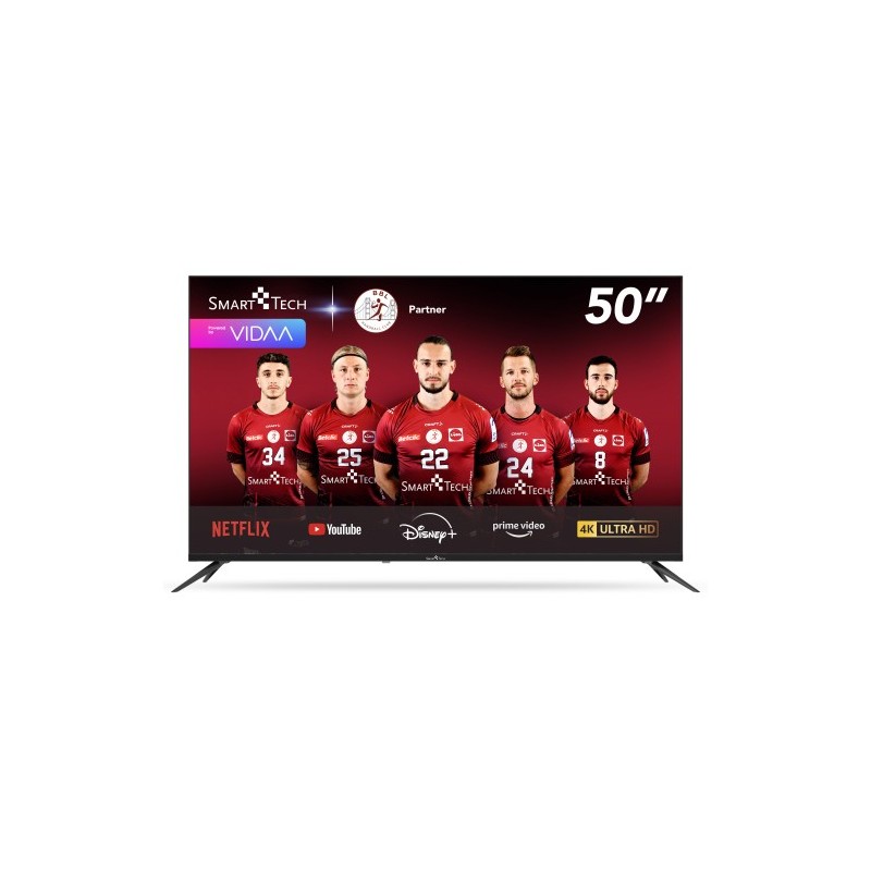 Image of Smart-Tech 50UV10V1 TV 127 cm (50") 4K Ultra HD Smart Wi-Fi Nero 250 cd/m²