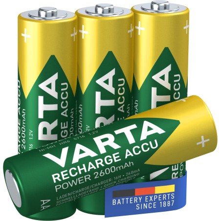 varta-varta-recharge-accu-power-aa-2600-mah-blister-da-4-batteria-nimh-accu-precaricata-mignon-batteria-ricaricabile-pronta-all-