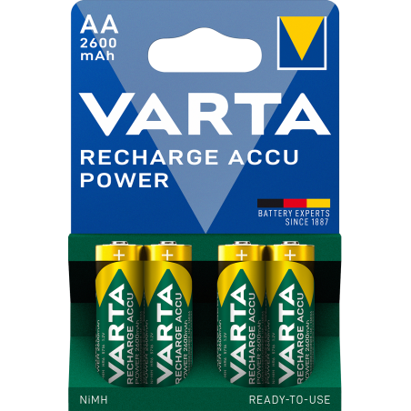 varta-varta-recharge-accu-power-aa-2600-mah-blister-da-4-batteria-nimh-accu-precaricata-mignon-batteria-ricaricabile-pronta-all-
