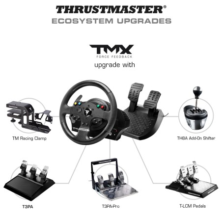 PSK MEGA STORE - Thrustmaster TMX Force Feedback Nero Volante PC, Xbox One  - 3362934402211 - THRUSTMASTER - 173,77 €