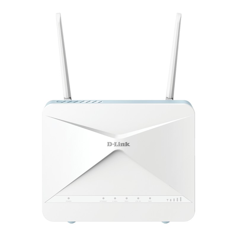 Image of D-Link AX1500 4G Smart router wireless Gigabit Ethernet Dual-band (2.4 GHz/5 GHz) Blu, Bianco