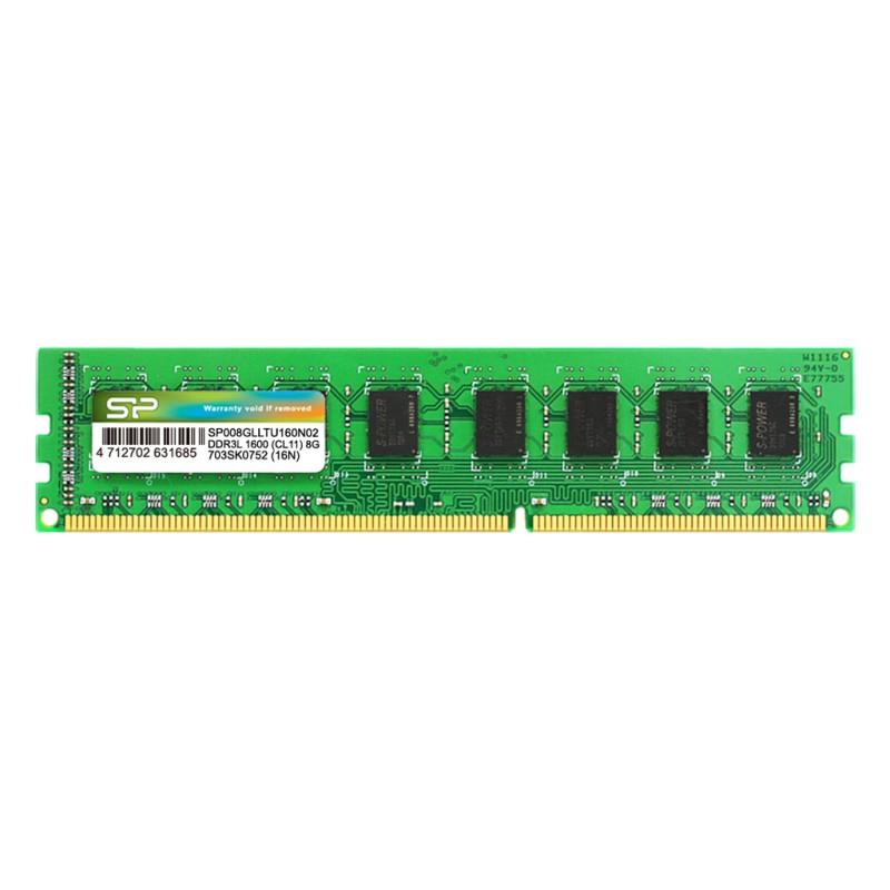 Silicon Power SP008GLLTU160N02 memoria 8 GB 1 x DDR3L 1600 MHz