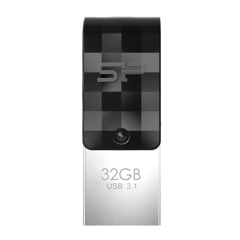 Image of Silicon Power Mobile C31 unità flash USB 32 GB Type-A / Type-C 3.2 Gen 1 (3.1 1) Nero, Argento