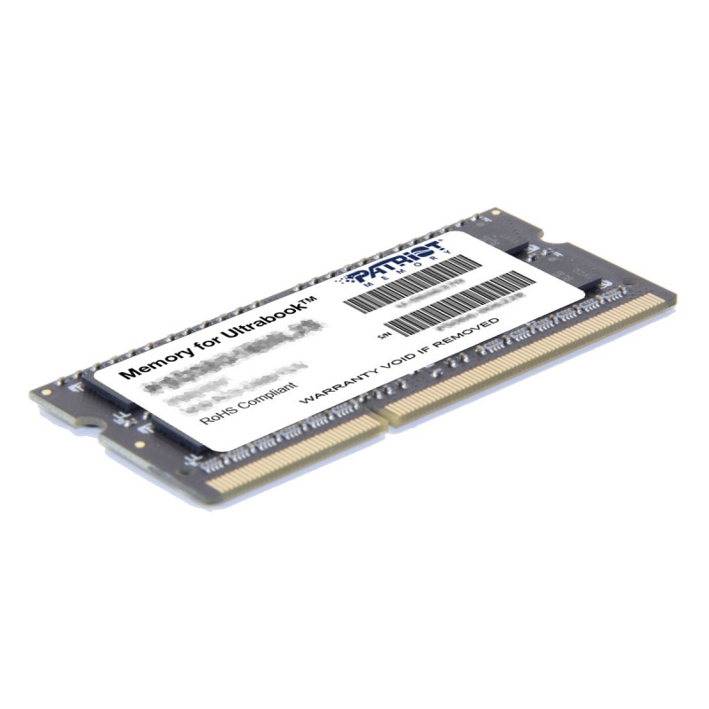 Image of Patriot Memory 8GB DDR3 PC3-12800 (1600MHz) SODIMM memoria 1 x 8 GB