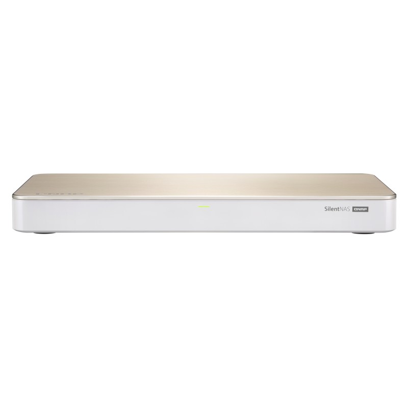 Image of QNAP HS-453DX NAS Tower Collegamento ethernet LAN Oro, Bianco J4105