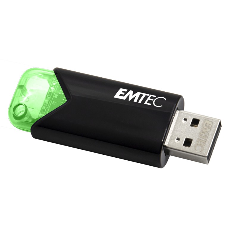 Emtec Click Easy unità flash USB 64 GB tipo A 3.2 Gen 1 (3.1 1) Nero, Verde