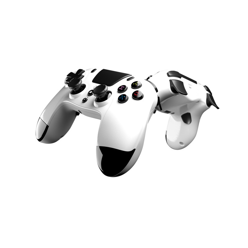 Image of Gioteck VX4 Bianco Bluetooth Gamepad Analogico/Digitale PC, PlayStation 4. 5