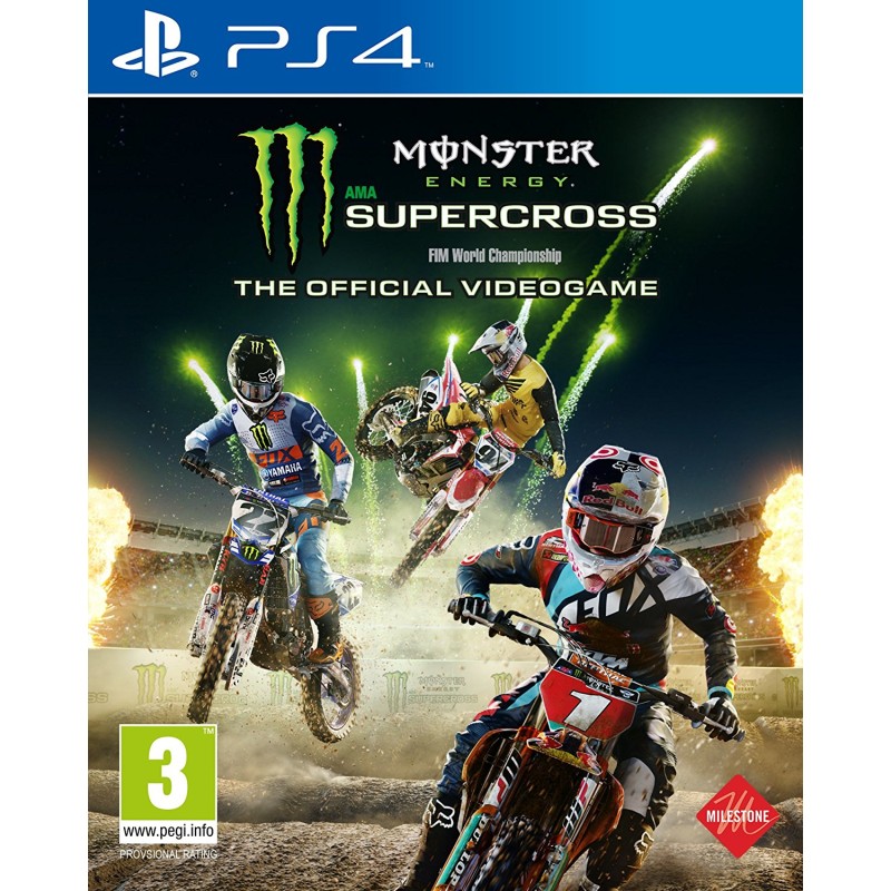 PLAION Monster Energy Supercross, PS4 Standard Inglese PlayStation 4