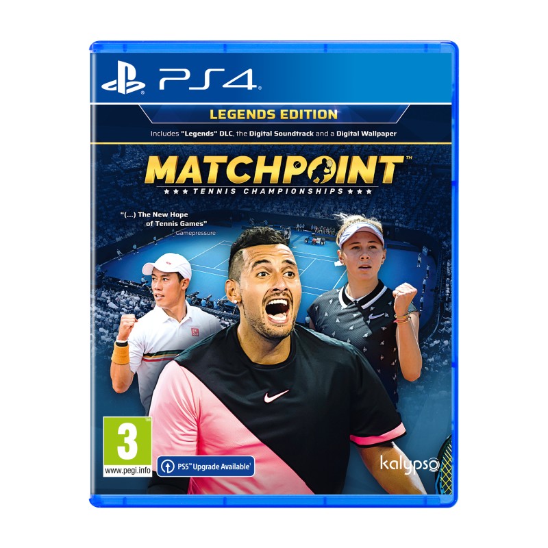 Image of Deep Silver Matchpoint - Tennis Championships Legendary Inglese PlayStation 4
