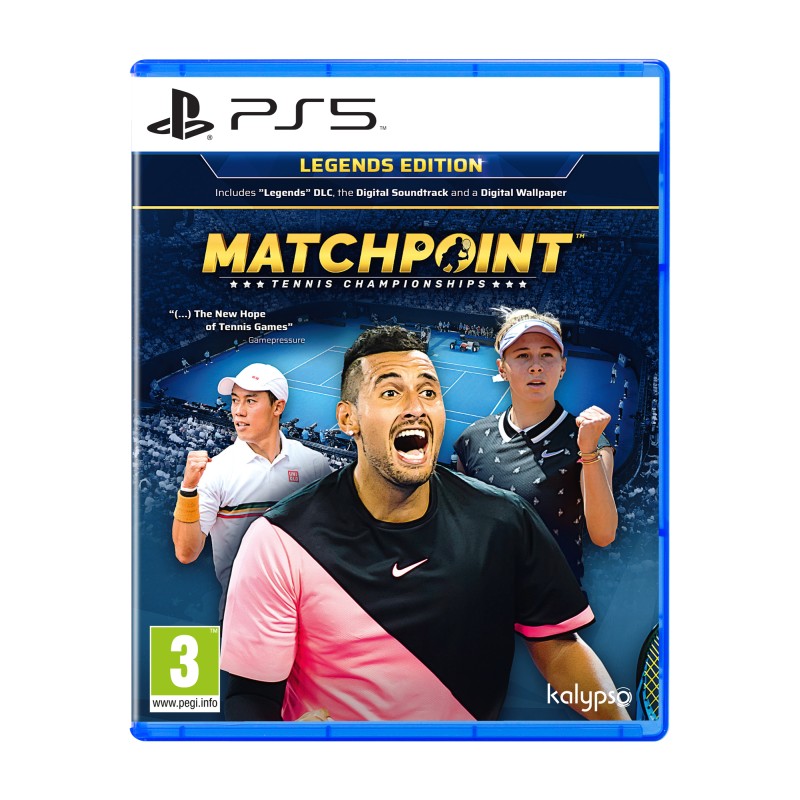 Image of Deep Silver Matchpoint - Tennis Championships Legendary Inglese PlayStation 5