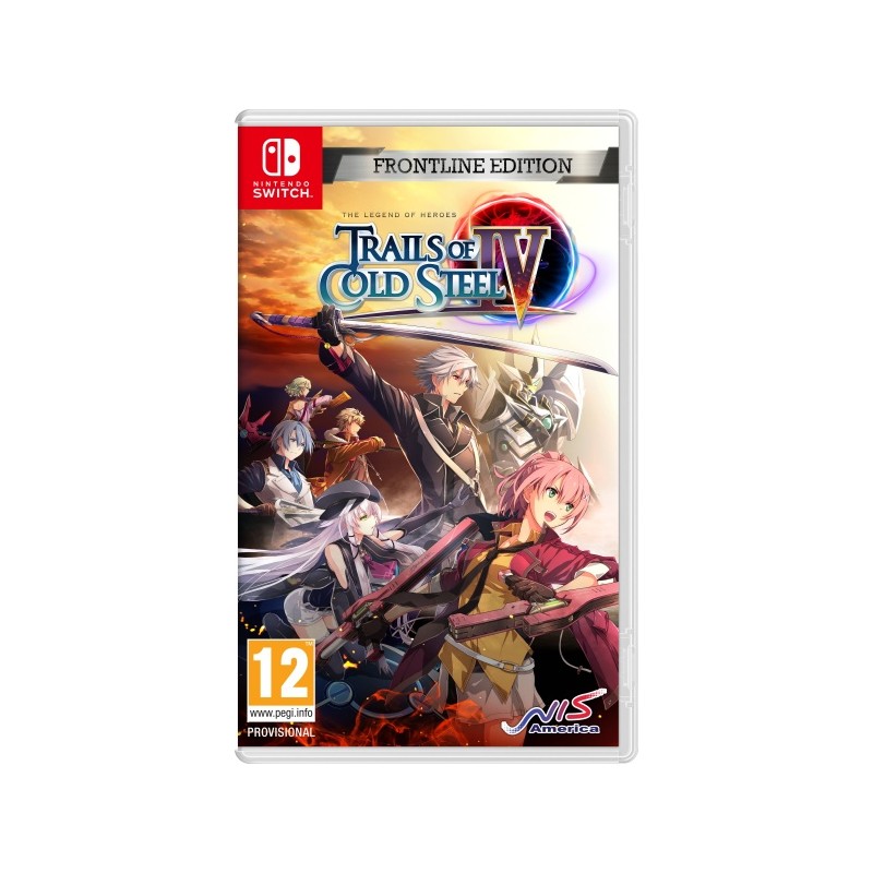 Image of PLAION The Legend of Heroes: Trails Cold Steel IV Frontline Edition ITA Nintendo Switch