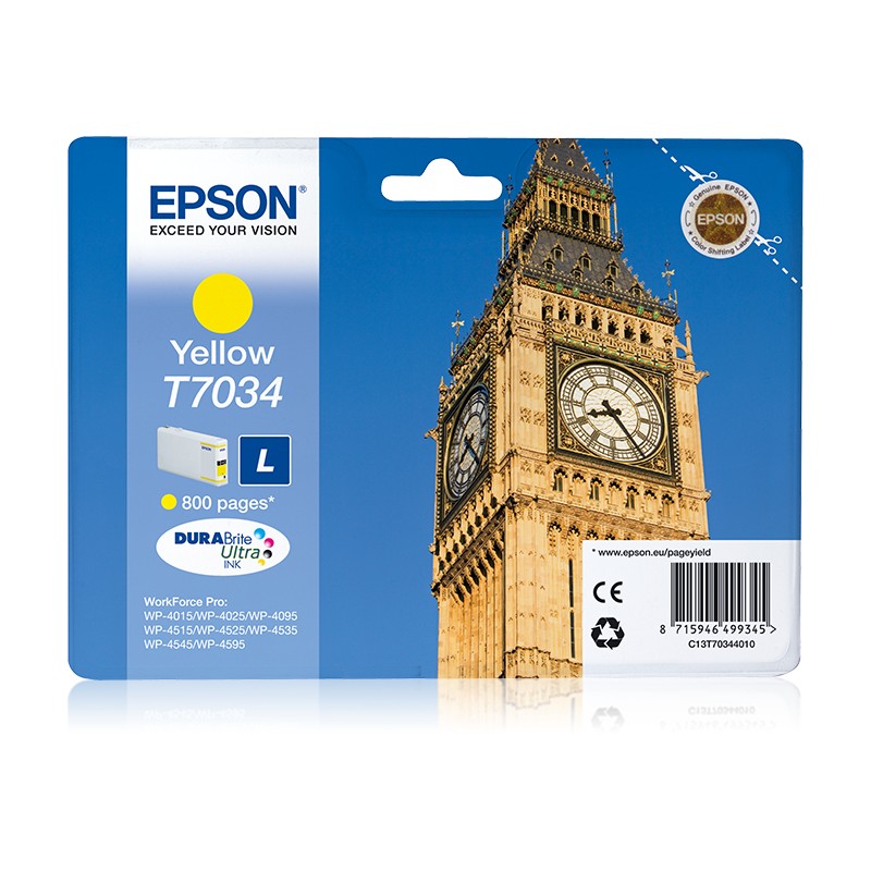 Epson Big Ben Tanica Giallo