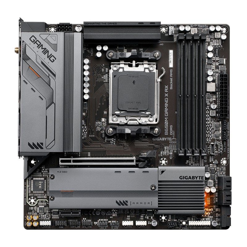 Image of Gigabyte B650M GAMING X AX scheda madre AMD B650 Presa di corrente AM5 micro ATX