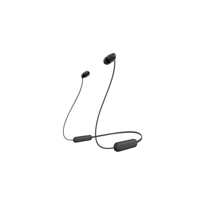 Image of Sony WI-C100 Auricolare Wireless In-ear Musica e Chiamate Bluetooth Nero