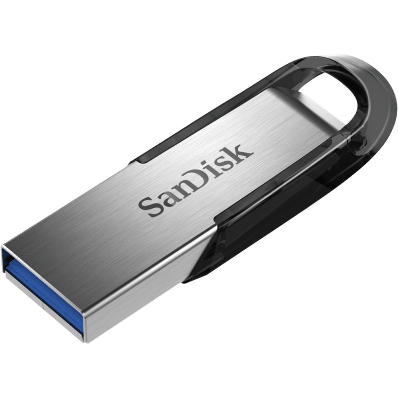 Image of SanDisk ULTRA FLAIR unità flash USB 64 GB tipo A 3.0 Nero, Argento
