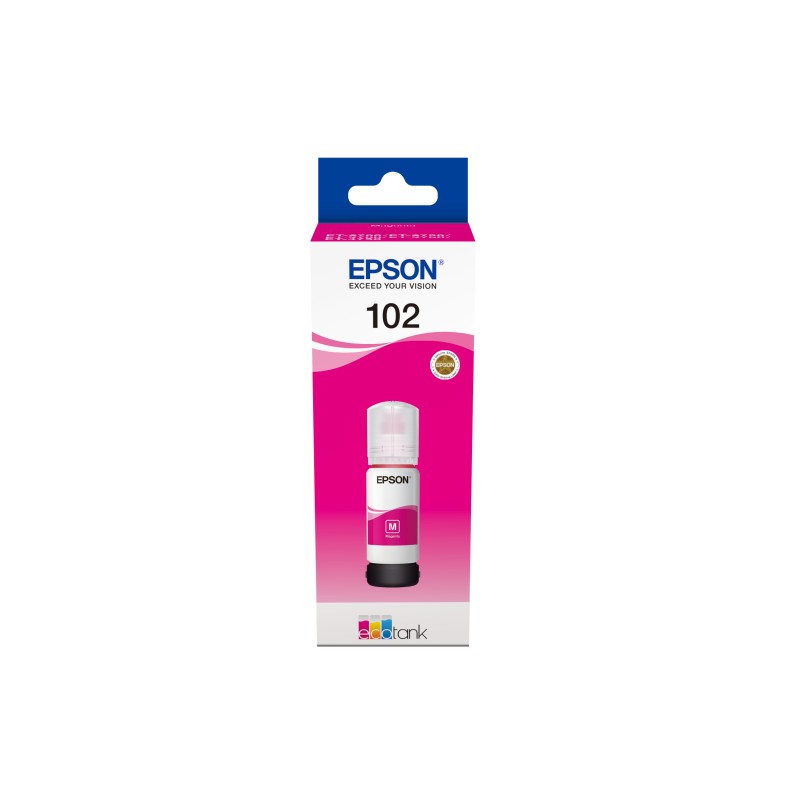 Image of Epson 102 EcoTank Magenta ink bottle