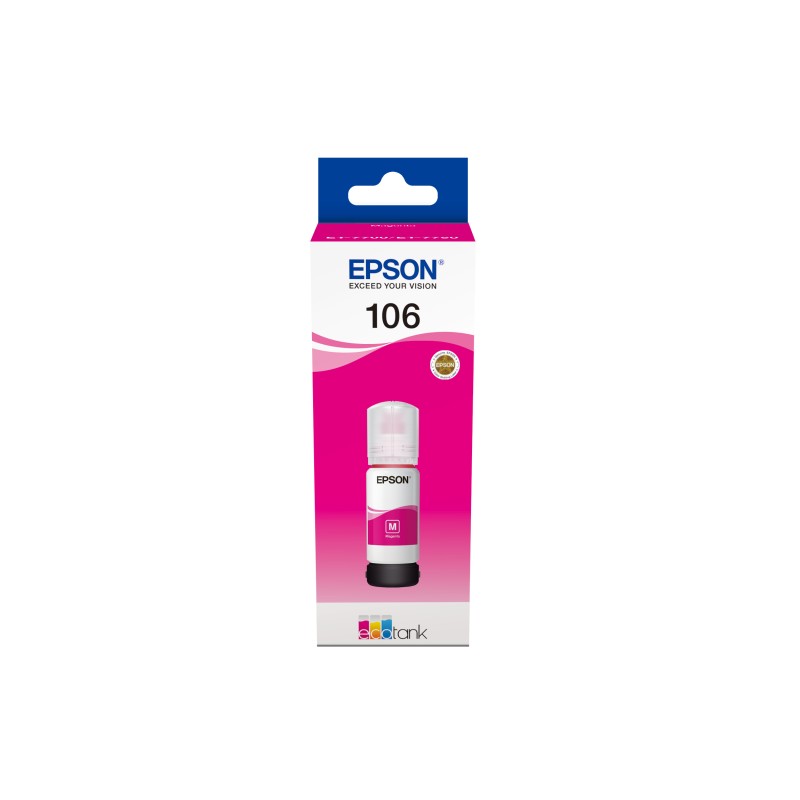 Image of Epson 106 EcoTank Magenta ink bottle