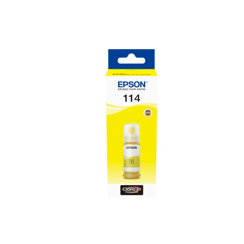Image of Epson 114 EcoTank Yellow ink bottle