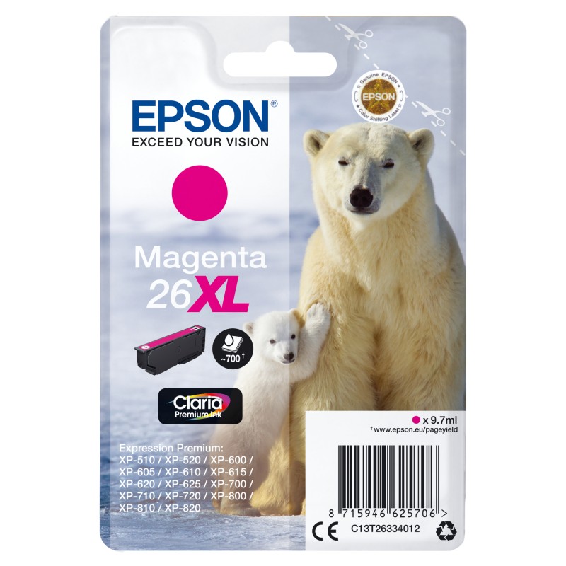 Image of Epson Polar bear Cartuccia Magenta xl