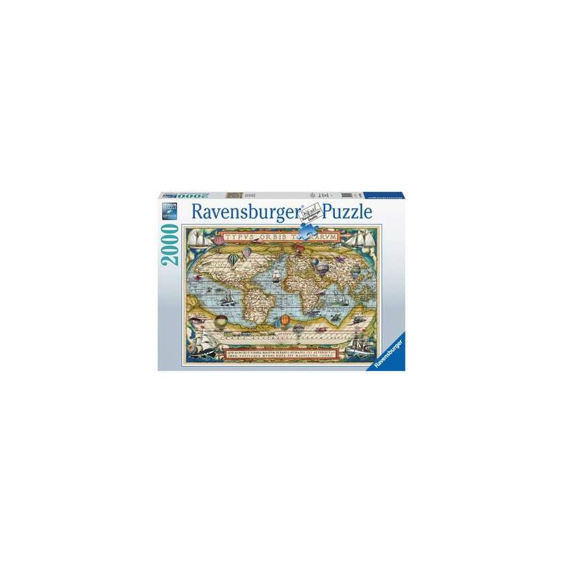 Image of Ravensburger Around the World Puzzle 2000 pz Mappe