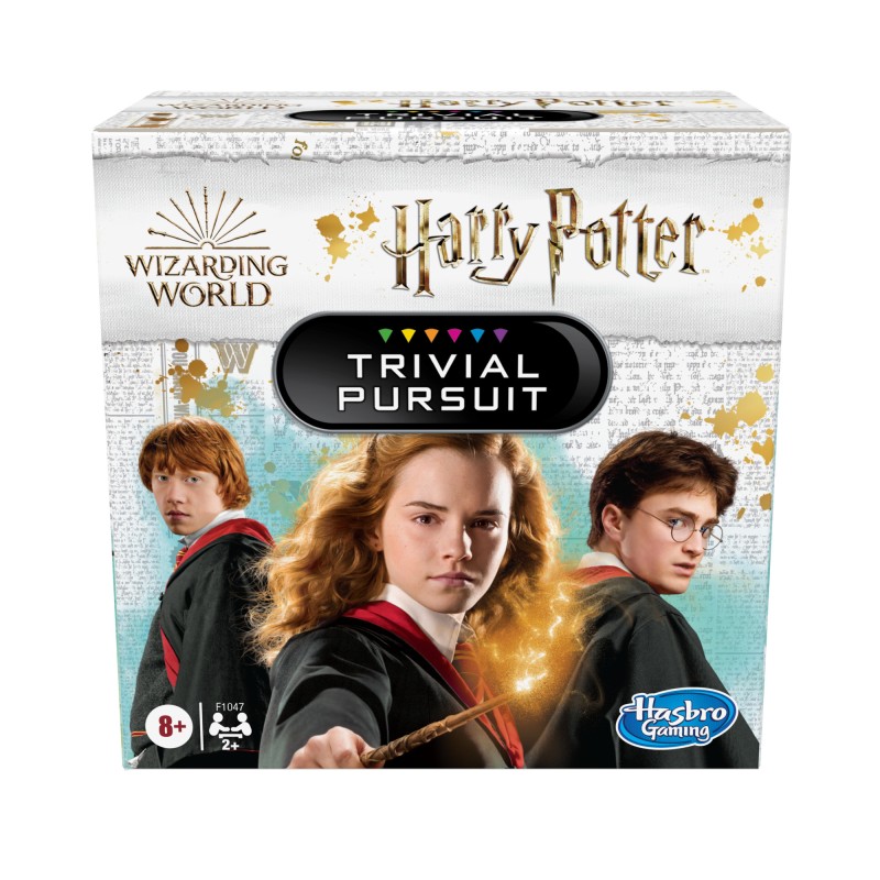 Image of Hasbro Gaming trivial Pursuit Harry Potter, gioco in scatola, sfida a tema per 2 o più giocatori, 600 domande, dagli 8 anni su
