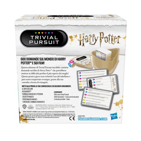 HASBRO, Giochi di società, Trivial pursuit harry potter, F1047103