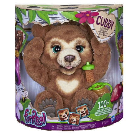 PSK MEGA STORE - FurReal Cubby Il Mio Orsetto Curioso, cucciolo di peluche  interattivo per bambini dai 4 anni in su - 5010993596331 - Hasbro - 100,30 €