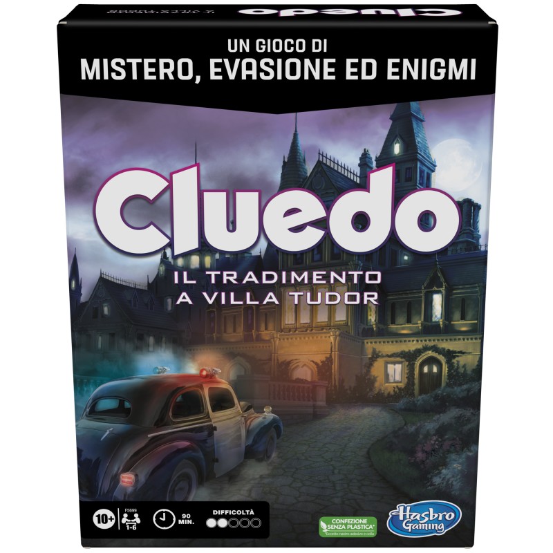 Image of Hasbro Gaming Cluedo Escape - Il Tradimento a Villa Tudor, un gioco di misteri ed enigmi in versione Game