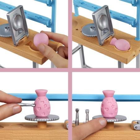 PSK MEGA STORE - Barbie Relax and Create Atelier - Playset con