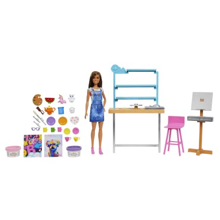 barbie-relax-and-create-atelier-playset-con-bambola-e-plastilina-per-vasi-e-pittura-25-accessori-alta-29-cm-regalo-per-bambini-5