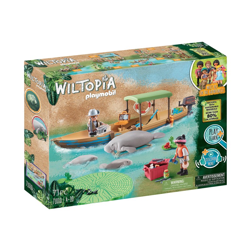 Image of Playmobil Wiltopia 71010 set da gioco