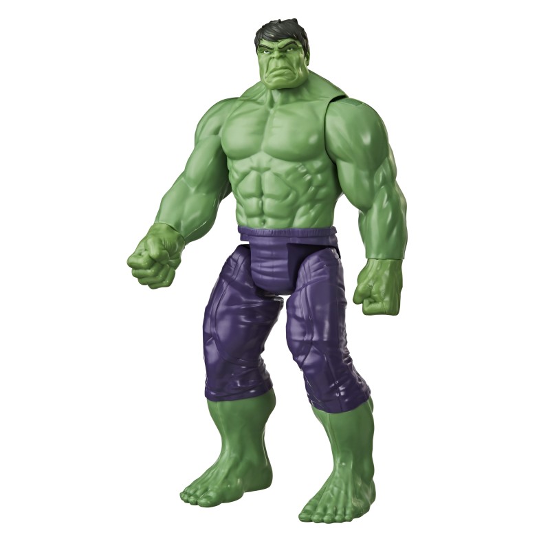 Image of Hasbro Marvel Avengers , Hulk, action Figure Deluxe 30cm con blaster Titan Hero Blast Gear