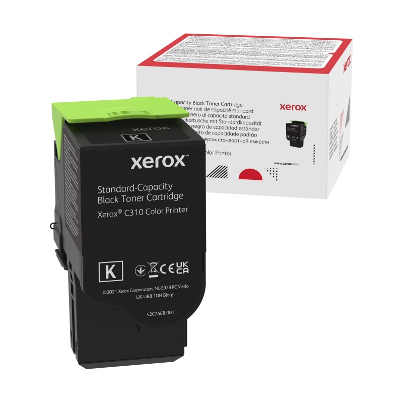 Image of Xerox Cartuccia toner Nero a Capacità standard da 3000 Pagine per Stampante colori ® C310?/?multifunzione C315 (006R04356)