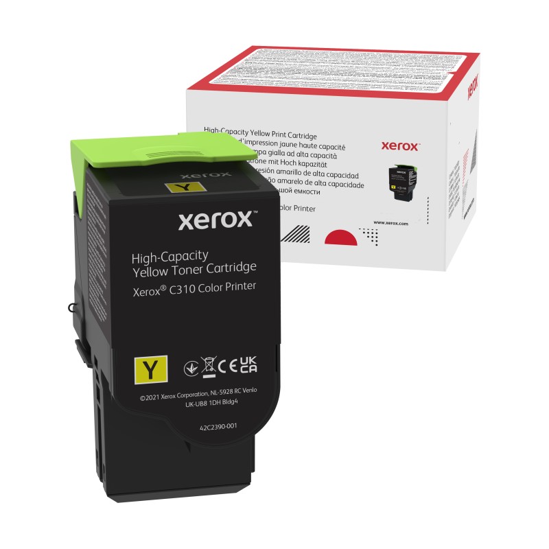 Image of Xerox Cartuccia toner Giallo a High capacity da 5500 Pagine per Stampante colori ® C310?/?multifunzione C315 (006R04367)