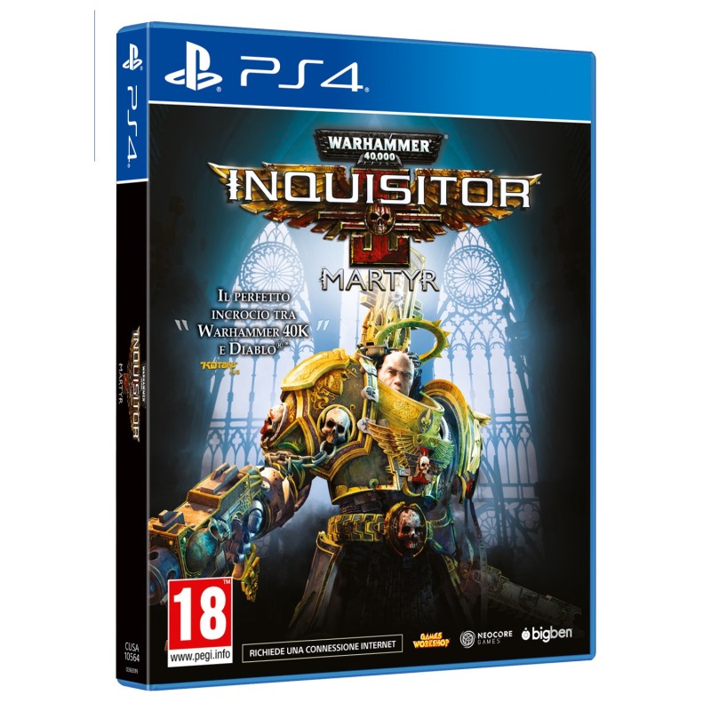 Image of Bigben Interactive Warhammer 40,000: Inquisitor – Martyr, PS4 Standard ITA PlayStation 4